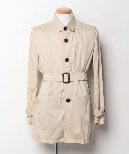 BURBERRY BLACK LABEL ベージュコート Lサイズ BURBERRY BLACK LABEL（バーバリーブラックレーベル） ステンカラー