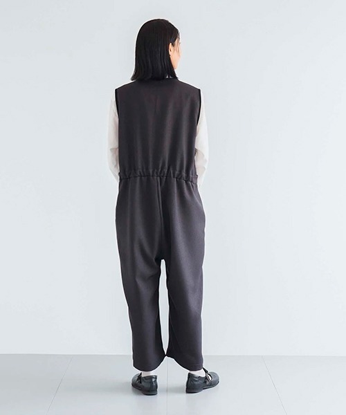 AKTE ツイードサスペンダーパンツ サロペット オーバーオール JOURNAL STANDARD LUXE（ジャーナルスタンダード ラックス