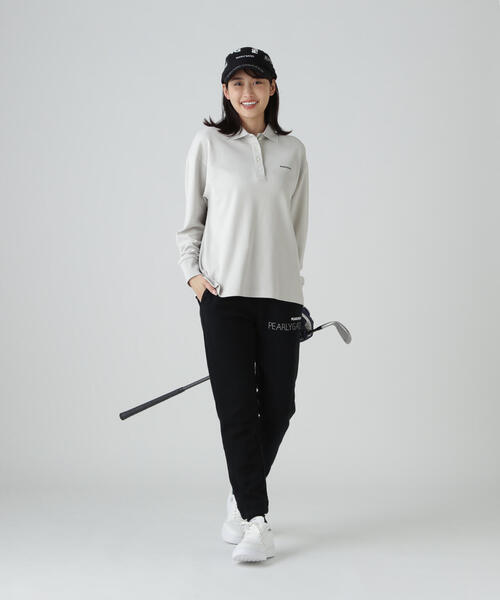 PEARLY GATES パンツ ジグザグ裏毛ジャガードジョガーパンツ