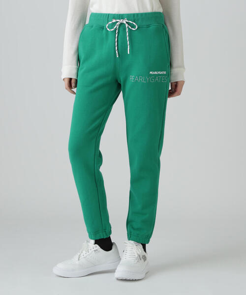 PEARLY GATES スカルパターン レディースパンツ PEARLY GATES（パーリーゲイツ） パンツ 「PEARLY GATES」ジグザグ裏毛