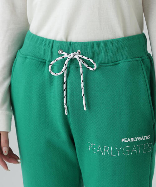 PEARLY GATES（パーリーゲイツ） パンツ 「PEARLY GATES」ジグザグ裏毛