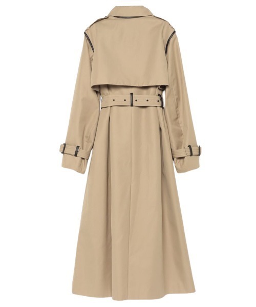 anuans（アニュアンス） トレンチコート MEDIUM ホワイト レディース