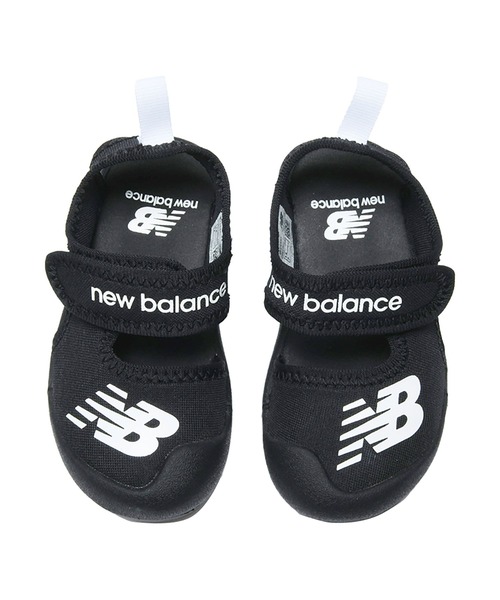 「New Balance」 「KIDS」フラットサンダル 18cm ブラック キッズ_画像8