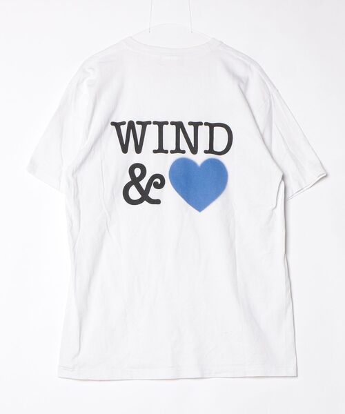 「WIND AND SEA」 半袖Tシャツ X-LARGE ホワイト メンズ_画像2