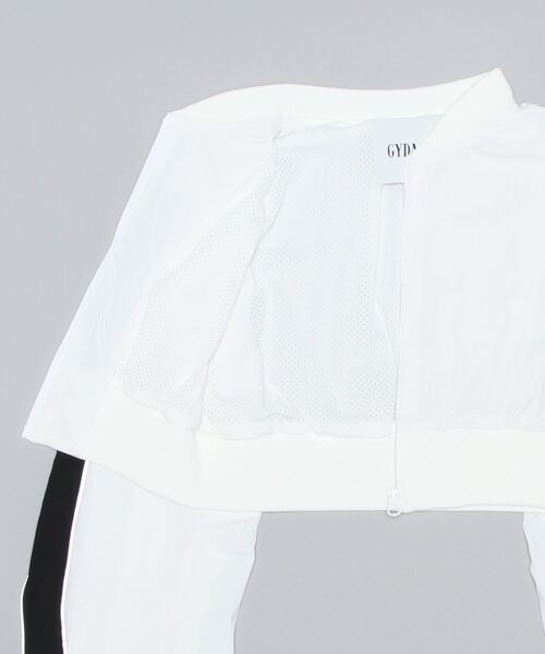 「GYDA」 ナイロンブルゾン FREE ブラック レディース_画像3