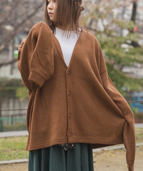 Bonjour Sagan（ボンジュールサガン） カーディガン 「MODISH GAZE