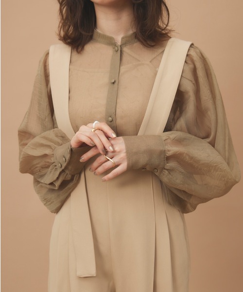 「moi tytto」 パンツ FREE ベージュ レディース_画像4