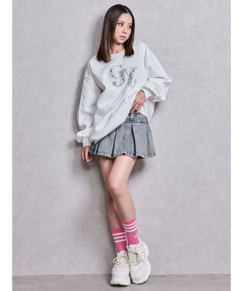 GYDA（ジェイダ） トレーナー スウェット 「WEB限定カラーあり」GY