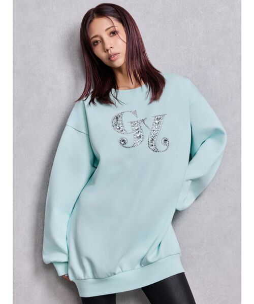 GYDA（ジェイダ） トレーナー スウェット 「WEB限定カラーあり」GY