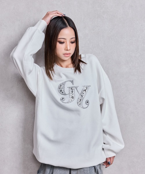 GYDA（ジェイダ） トレーナー スウェット 「WEB限定カラーあり」GY