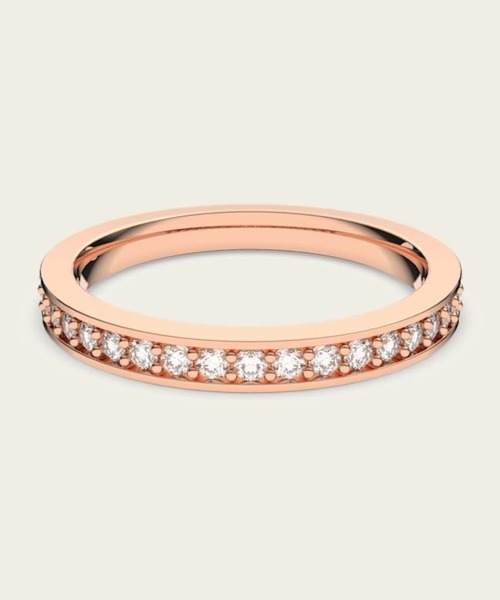 スワロフスキー　リング　55 SWAROVSKI（スワロフスキー） リング 55 ホワイト レディース