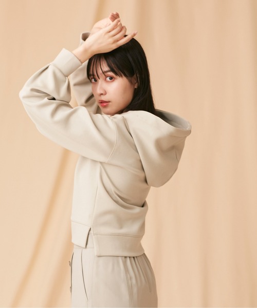 「JILL by JILL STUART」 プルオーバーパーカー FREE ピンク レディース_画像2