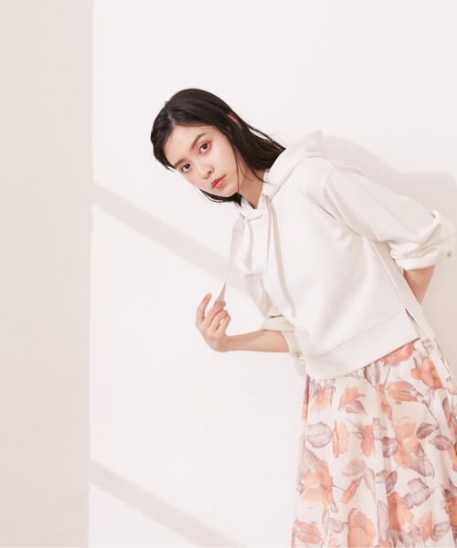 「JILL by JILL STUART」 プルオーバーパーカー FREE ピンク レディース_画像3