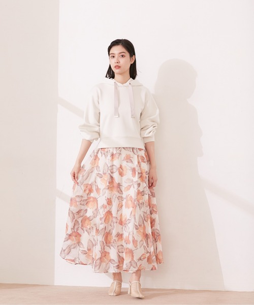 「JILL by JILL STUART」 プルオーバーパーカー FREE ピンク レディース_画像4