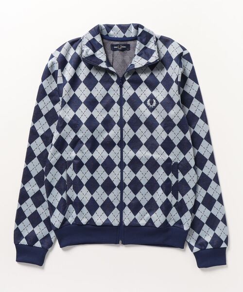 FRED PERRY（フレッドペリー） カーディガン L ブルー メンズ