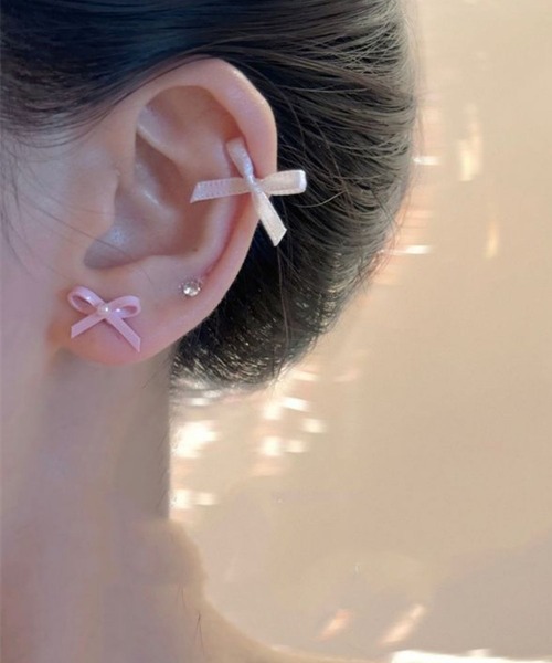 ALMO ピアス リボン系ピアス6点セット(RO) メンズ レディース