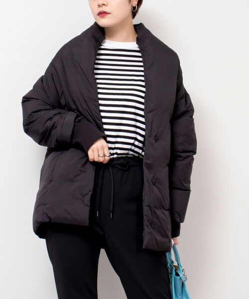 NOLLEY'S（ノーリーズ） ダウンジャケット FREE ブラック レディース