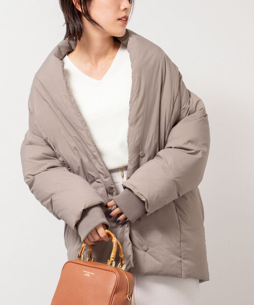 NOLLEY'S（ノーリーズ） ダウンジャケット FREE ブラック レディース