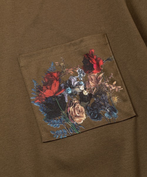 「rehacer」 7分袖Tシャツ MEDIUM ネイビー メンズ_画像8