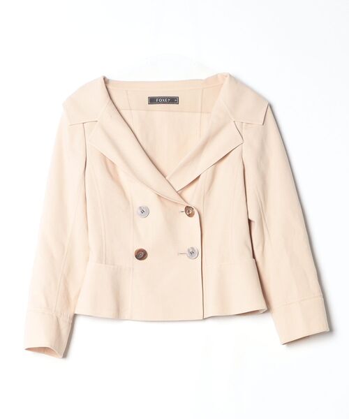 FOXEY BOUTIQUE 「FOXEY BOUTIQUE」 ジャケット 38 ベージュ
