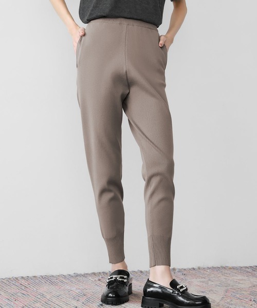 「ELFRANK」 イージーパンツ FREE アイボリー レディース_画像3