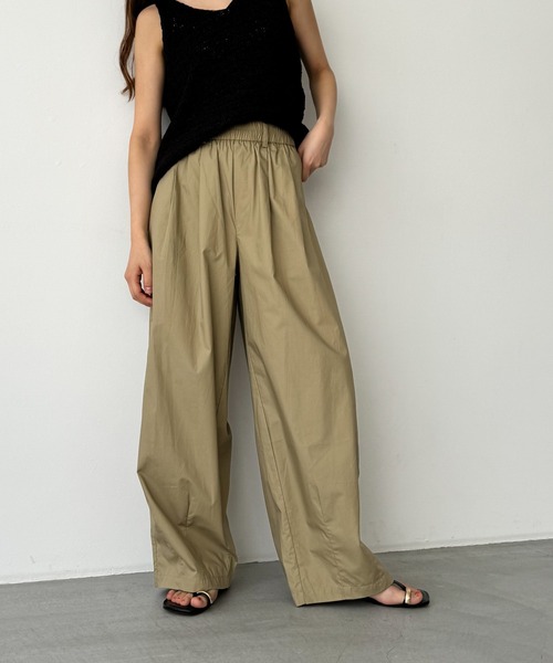 CANAL JEAN（キャナルジーン） 「el mar」イージーパンツ ONE SIZE