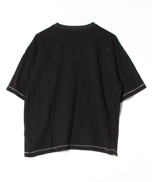 「tk.TAKEO KIKUCHI」 半袖Tシャツ M ブラック メンズ_画像2