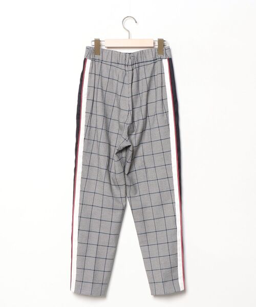「GUILD PRIME」 チェック柄パンツ 34 グレー レディース_画像2