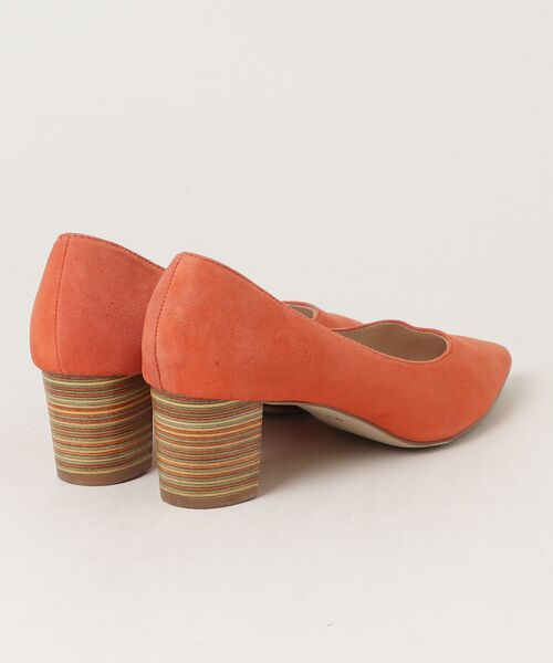 「PICHE ABAHOUSE」 パンプス 37 オレンジ レディース_画像2