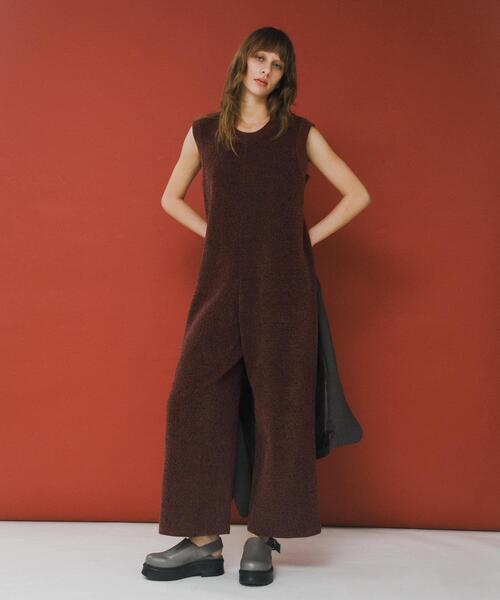 サロペット オーバーオール jacquard all in one レディース_3