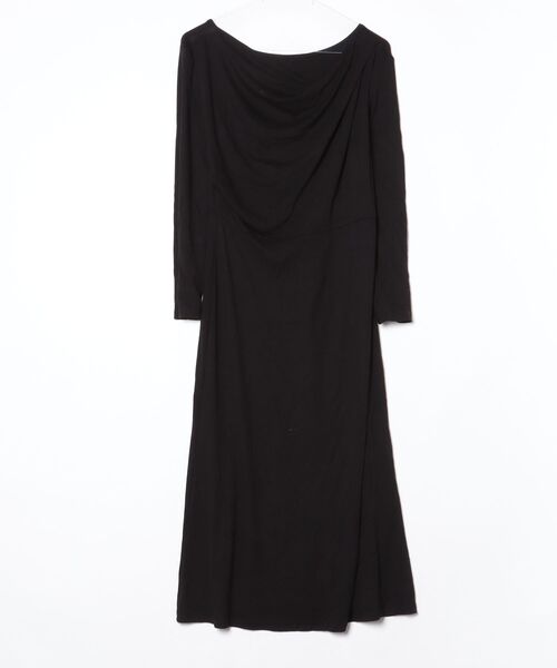 CENEA（セネア） 長袖ワンピース MEDIUM ブラック レディース