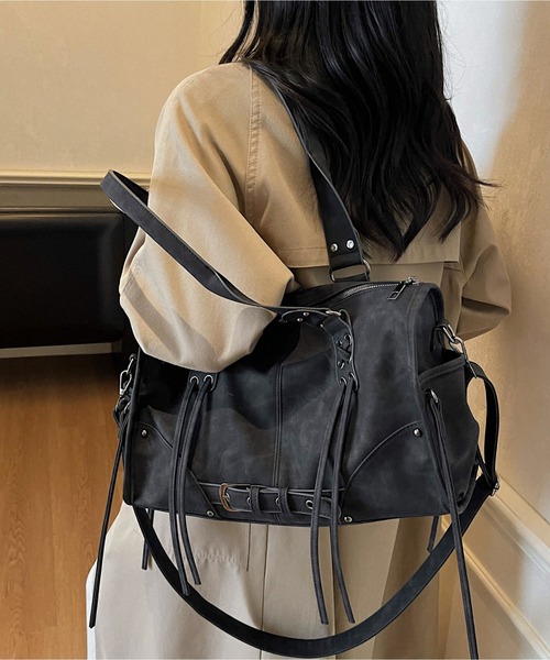 LA VORAGINE（ラ ヴォラジネ） トートバッグ 大容量ポストアポカリプス