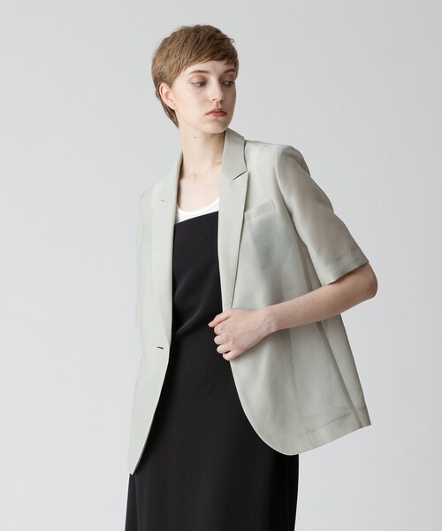 allureville（アルアバイル） テーラードジャケット 2 グレイッシュ