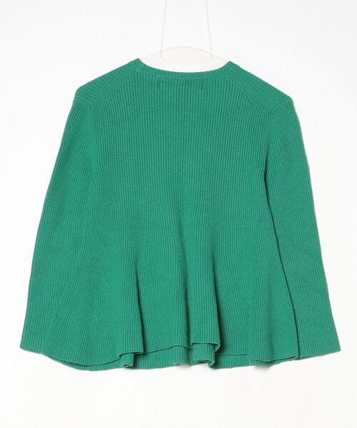 「THE SHINZONE」 7分袖ニット FREE グリーン レディース_画像2