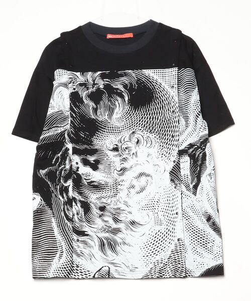 mintdesigns（ミントデザインズ） 半袖Tシャツ 2 ブラック レディース