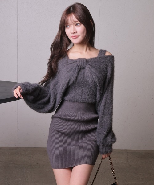 LIP SERVICE（リップサービス） ドッキングワンピース FREE