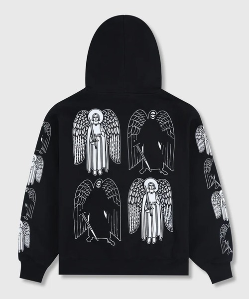 PLEASURES（プレジャーズ） パーカー ANGEL DEMON HOODIE