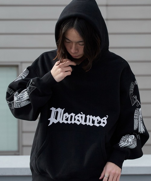 PLEASURES（プレジャーズ） パーカー ANGEL DEMON HOODIE 