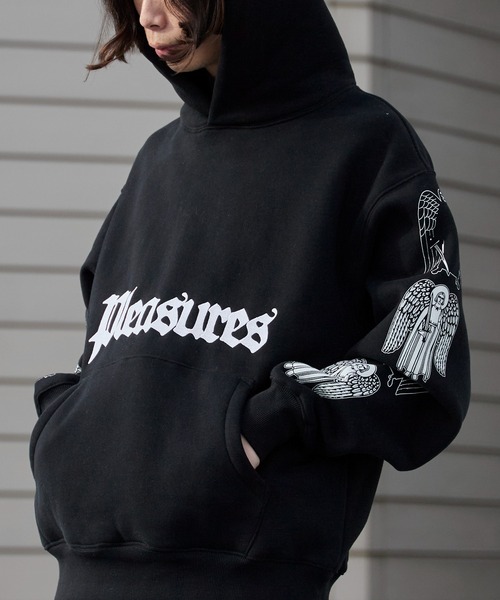 PLEASURES（プレジャーズ） パーカー ANGEL DEMON HOODIE 