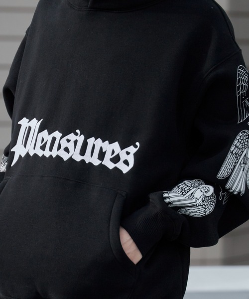 PLEASURES（プレジャーズ） パーカー ANGEL DEMON HOODIE