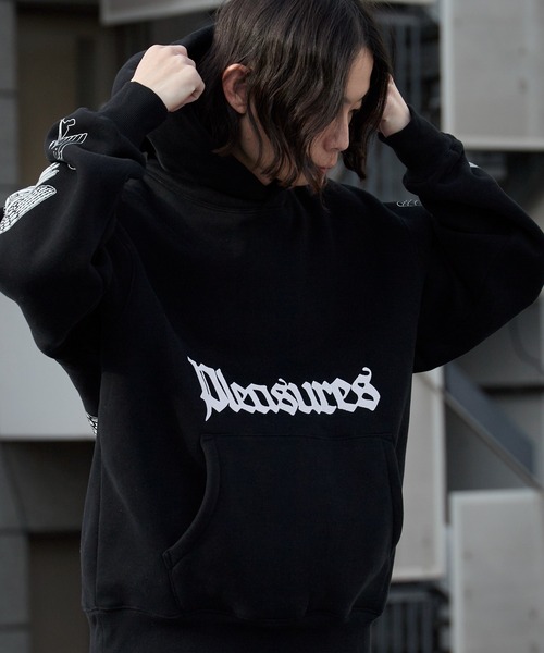 PLEASURES（プレジャーズ） パーカー ANGEL DEMON HOODIE