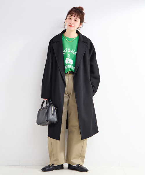 B.C STOCK（ベーセーストック） コート チェスターコート ウールリバー