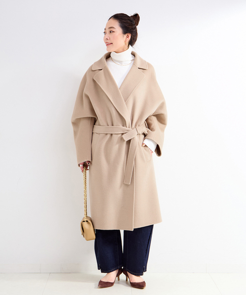 B.C STOCK（ベーセーストック） コート チェスターコート ウールリバー