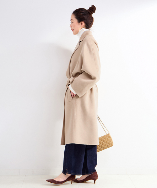 B.C STOCK（ベーセーストック） コート チェスターコート ウールリバー