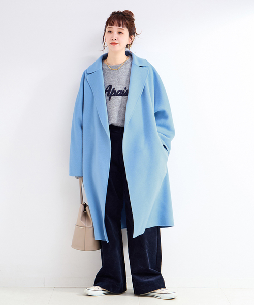 B.C STOCK（ベーセーストック） コート チェスターコート ウールリバー