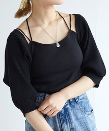 「w closet」 カーディガン FREE ホワイト レディースの画像2