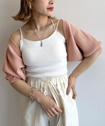 「w closet」 カーディガン FREE ホワイト レディースの画像3