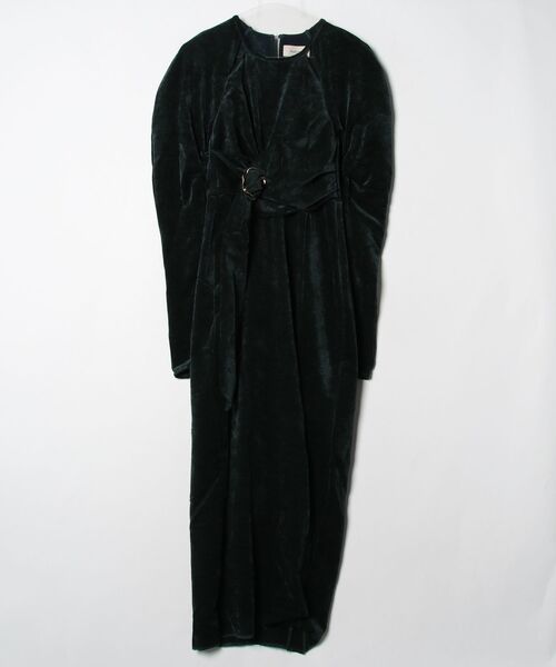 Knuth Marf（クヌースマーフ） 長袖ワンピース M グリーン レディース