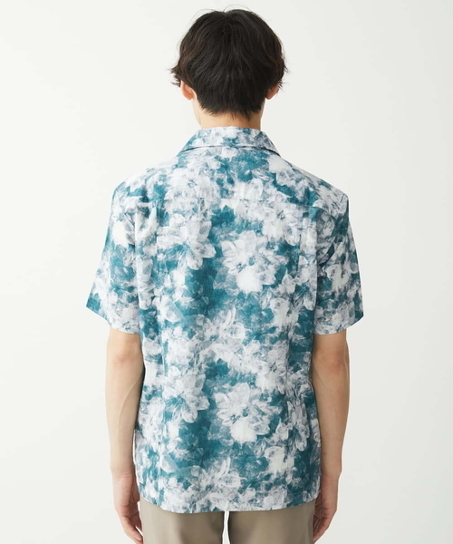 「MK MICHEL KLEIN HOMME 」 半袖シャツ 48 オレンジ メンズ_画像9