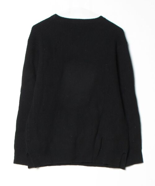 「417 EDIFICE」 長袖ニット SMALL ブラック メンズ_画像2